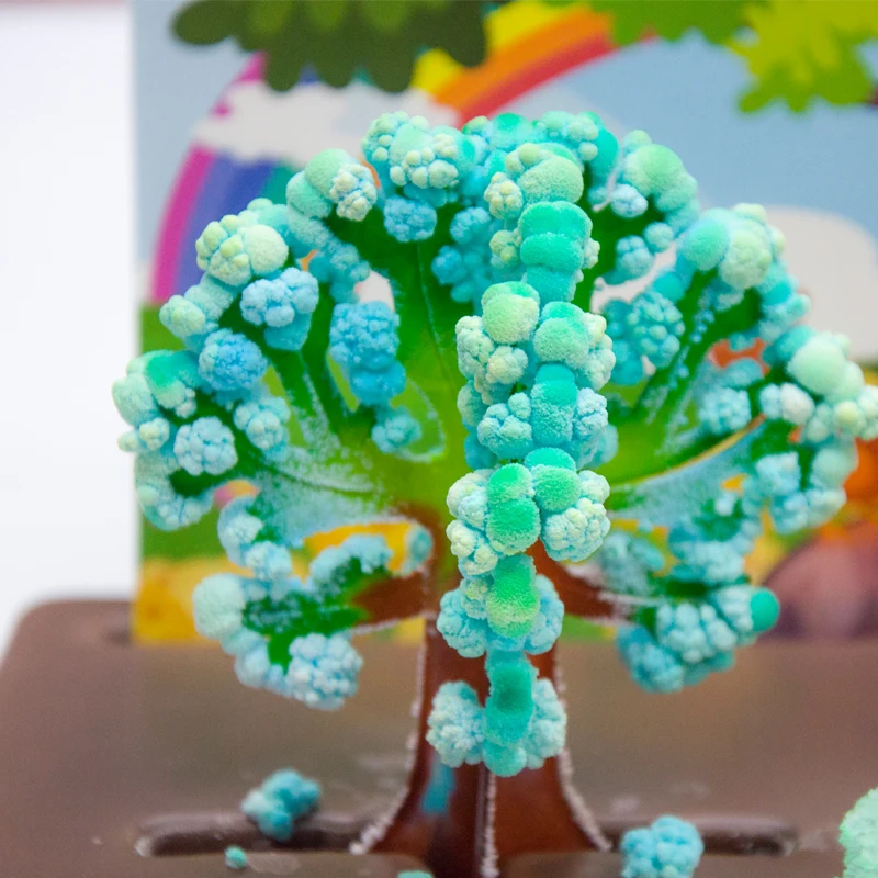 DIY  Magic  growing paper  tree blooming toys  for Kids science toys  Forest Monkey Juguete Toys