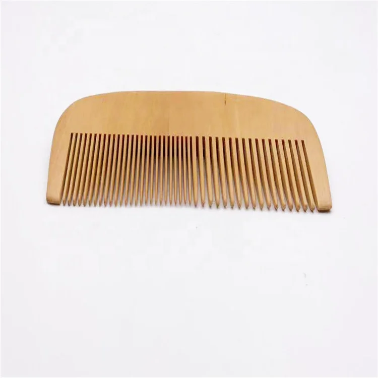 Custom Popular Pear Wooden Hair And Beard Comb