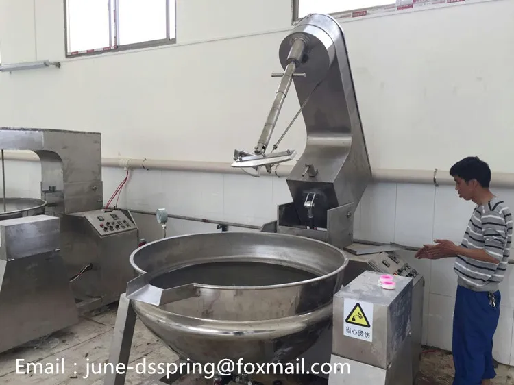 Industrial food planetary cooking pots mixer machine 500l automatic food eggs cooking mixer machine
