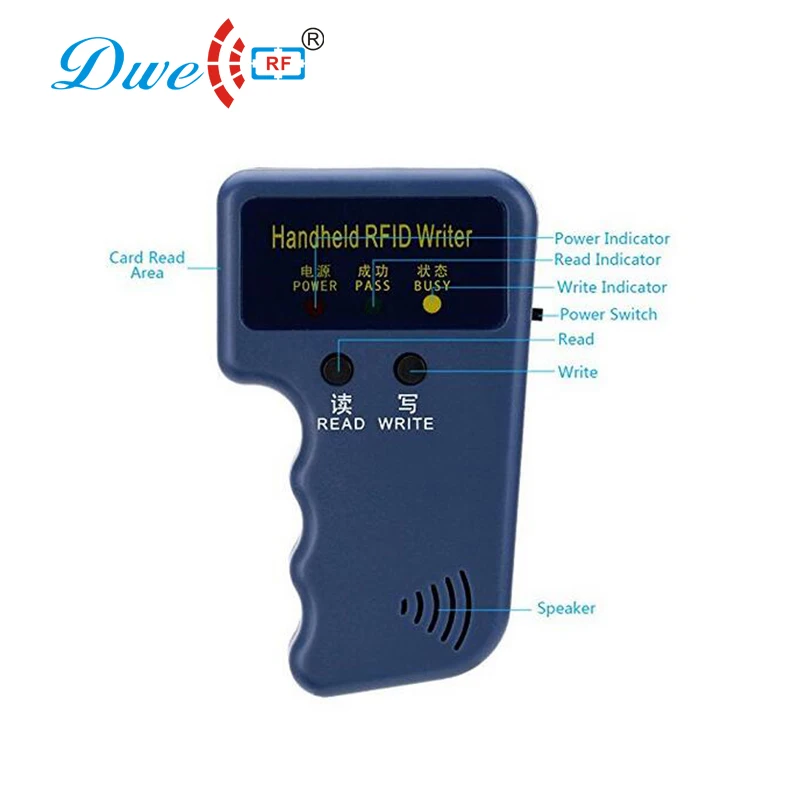 locksmith tool 125khz rfid handheld chip card copier for access card duplicate