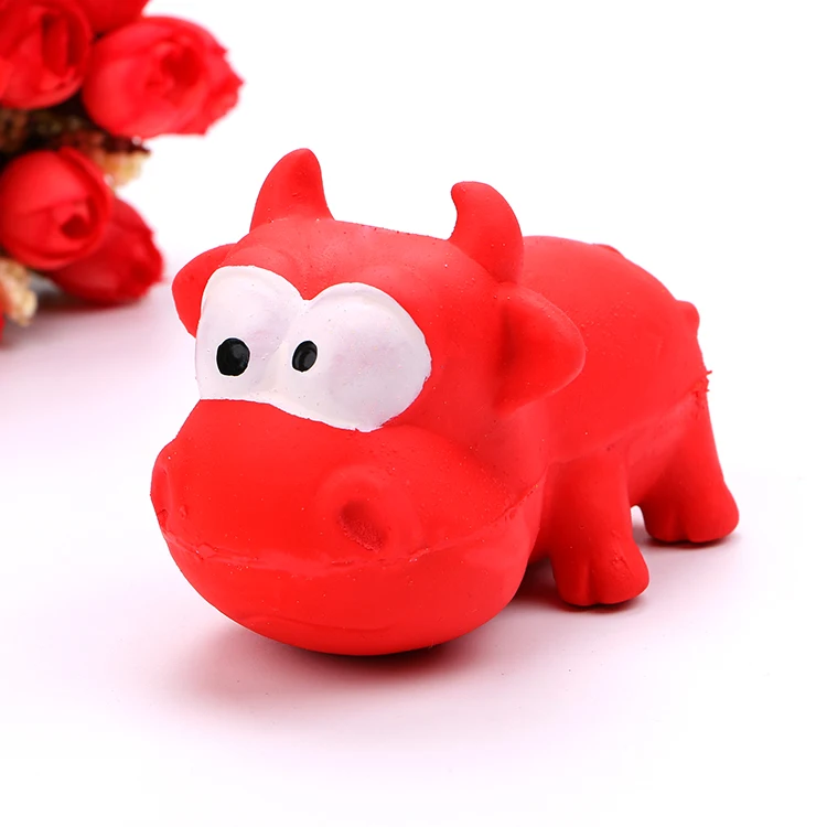 Small Dog Toy latex Lead-free & chemical-free Pet Latex Chew Squeak Toy