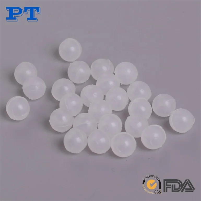 High Quality Hard Plastic Hollow Ball, PP POM PE hollow solid 10mm 80mm plastic ball