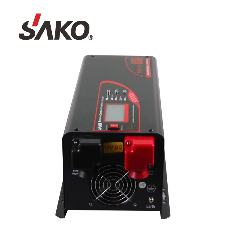 SAKO домашние инверторы Упс 5KW 48V Высокое качество Выход 230V производитель двойной 7 дней дома по ограничению на использование опасных материалов в производстве электрического и электронного оборудования Синусоидальная волна инвертирующий усилитель SKN