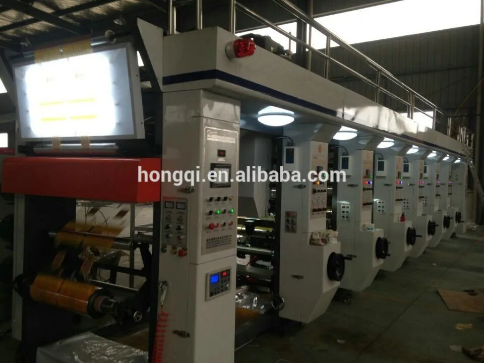 8 colors Gravure Printing Machine