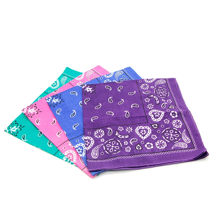 Chinese Manufacturers High quality Custom 100% Cotton Sport Printed Bandana