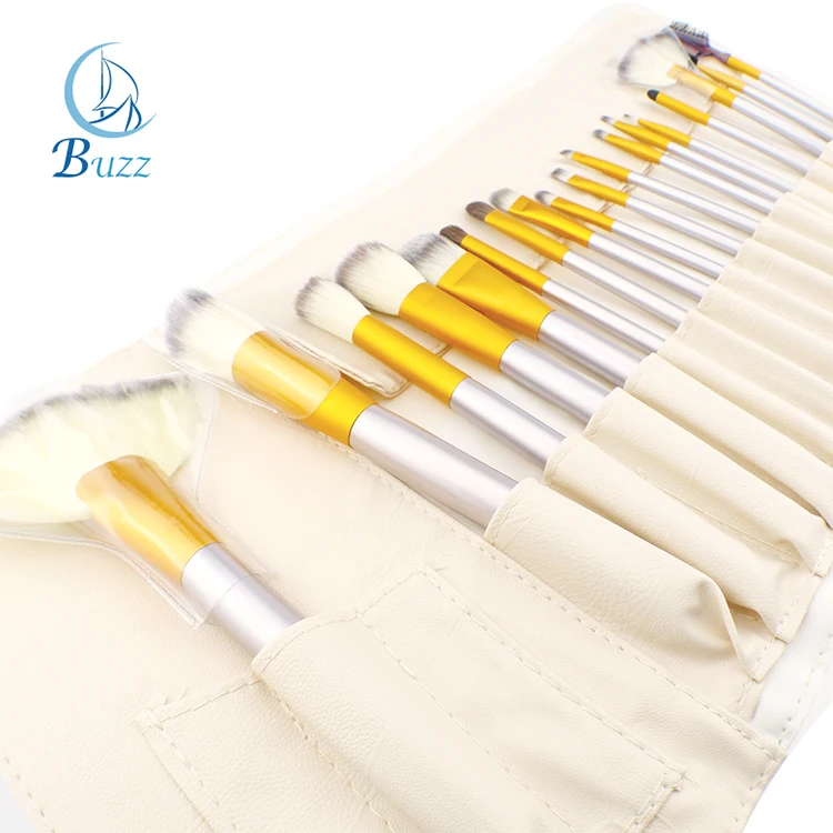 Cheap price wholesale 18pcs custom logo makeup brushes professional make up brush sets