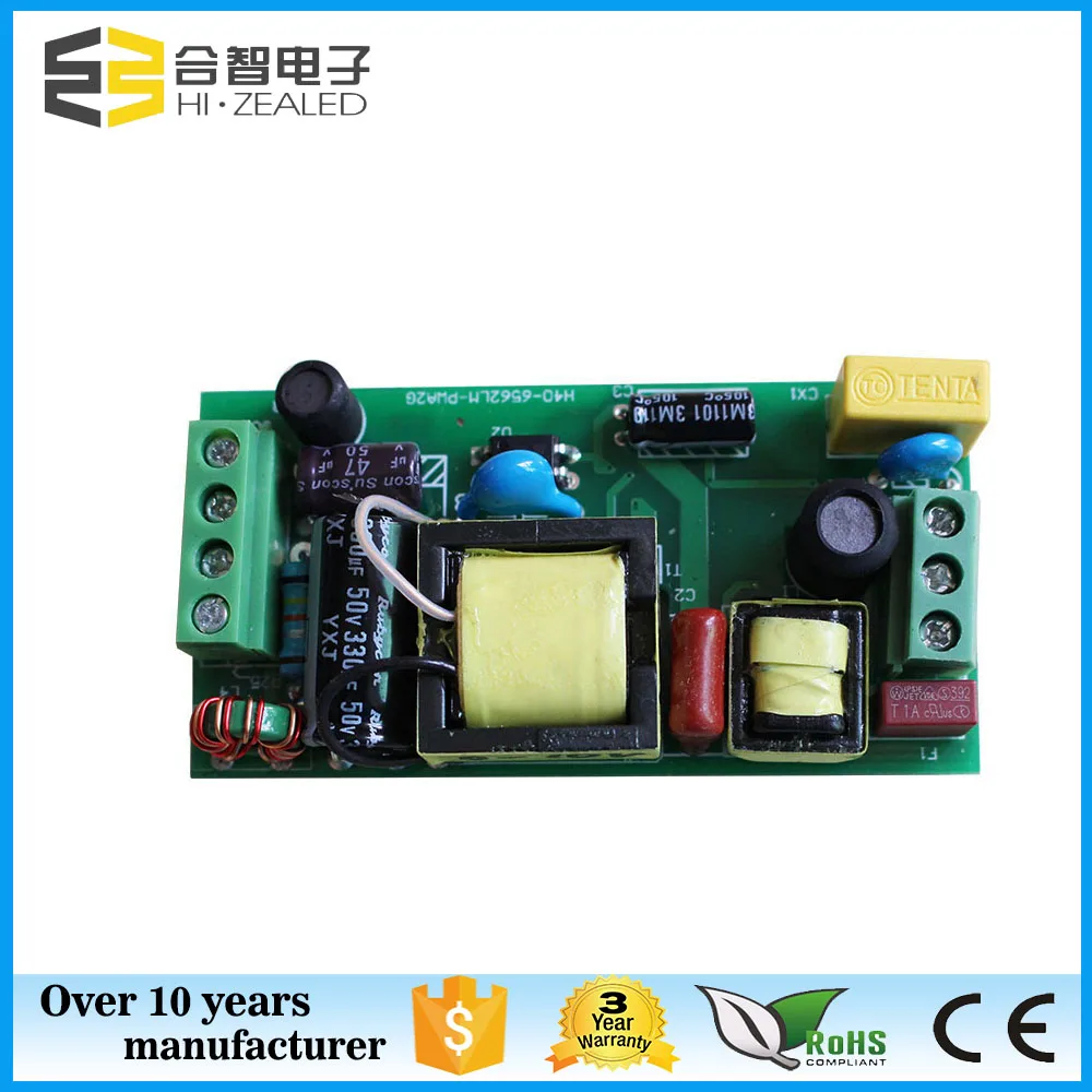 Popular 0.95 High PF 15W MA CE Isolated Power Supply 0 - 10V Dimmable LED Driver