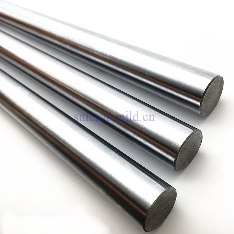 Professional Rod shaft WCS 25 mm linear shaft L 1000 mm chrome plated linear motion guide rail round rod Shaft for cnc robot