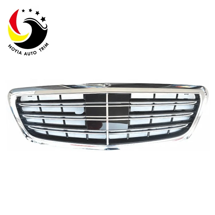 Передняя решетка для Mercedes Benz w222 AMG стильная хромированная решетка для benz W222 S CLASS 2014-2016