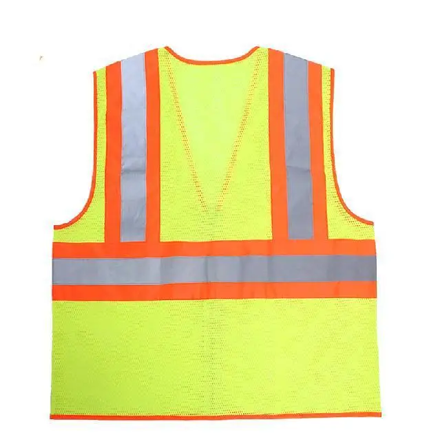 Fluorescent Red-Orange Reflective Ribbon, Neon Reflective Stripe for Occupational Clothing