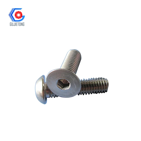Hex socket headless bolt stainless steel hexagon socket screw 8.8 12.9 hex screw