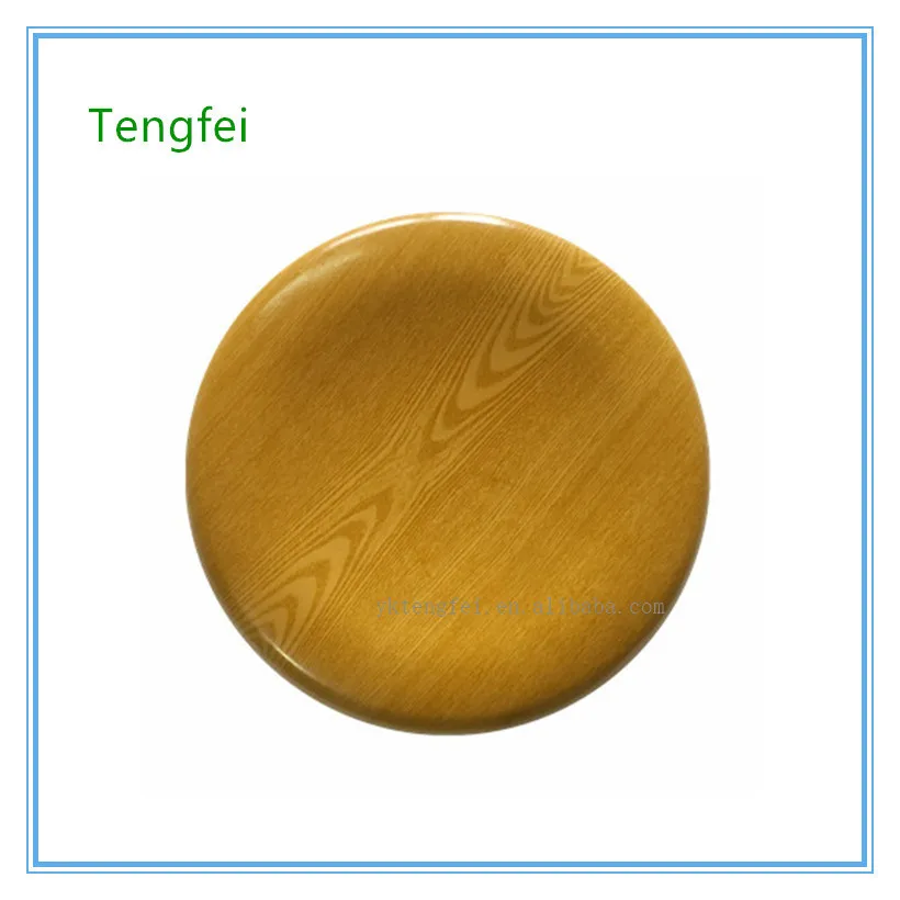 
Werzalit bar round stool high chair panel for wooden furniture 