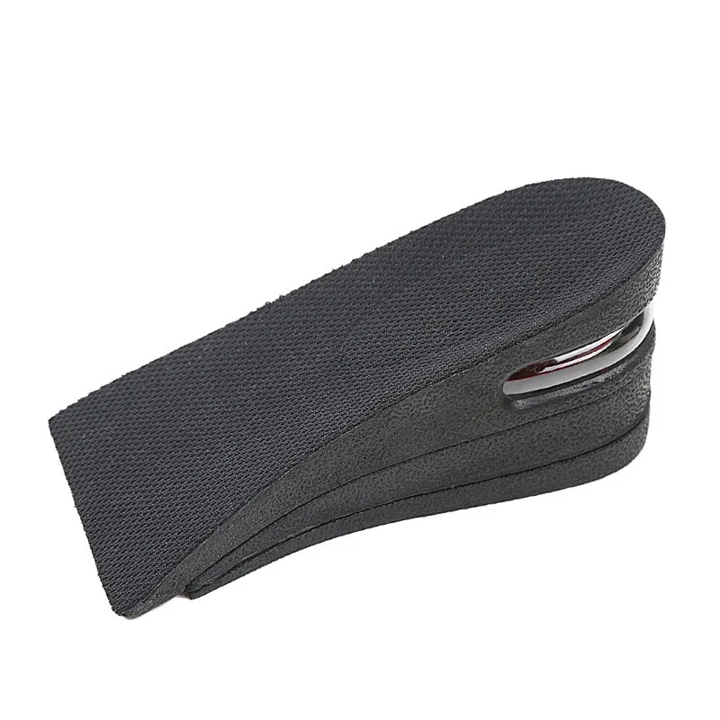 PU High Quality Height Elevator Shoe Increase Boots Inserts  Height Increase Half Shoe Insole For Shoes