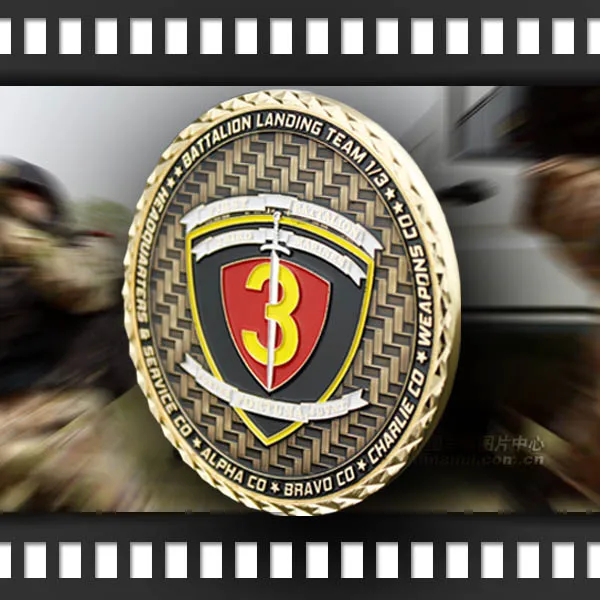 USN Challenge Coin Custom Metal Stamping Coins