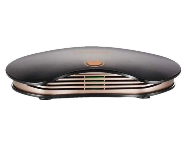 Mini car air purifier with negative ion generator for Home Allergies and Pets Hair Super Quiet Air Cleaner