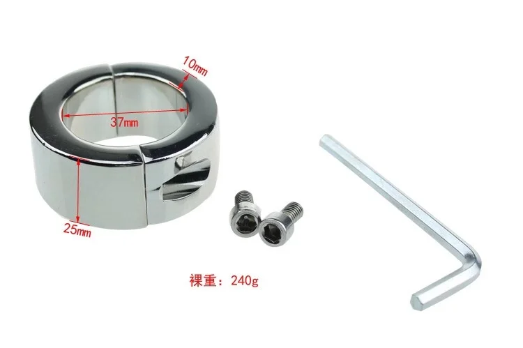 Penis Hanger Stainless Steel Metal Screw Locking Penis cock clamp Rings,Scrotum Testicle Lock