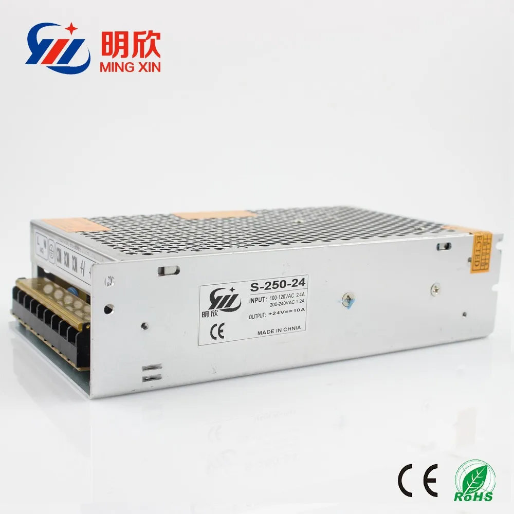 ac-dc 240w power supply ,24v 10a LED power supply,110v 230v ac dc 24v switching  power supply 24v 10a