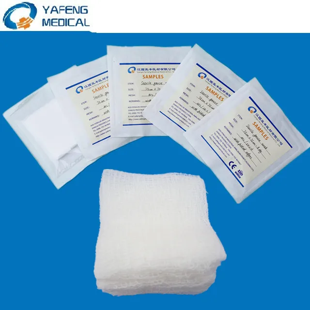 sterile gauze swab,sterile compressed gauze,medical compressed gauze