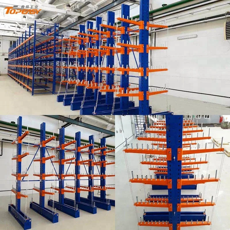 high quality metal bars cantilever rack for storage steel plate