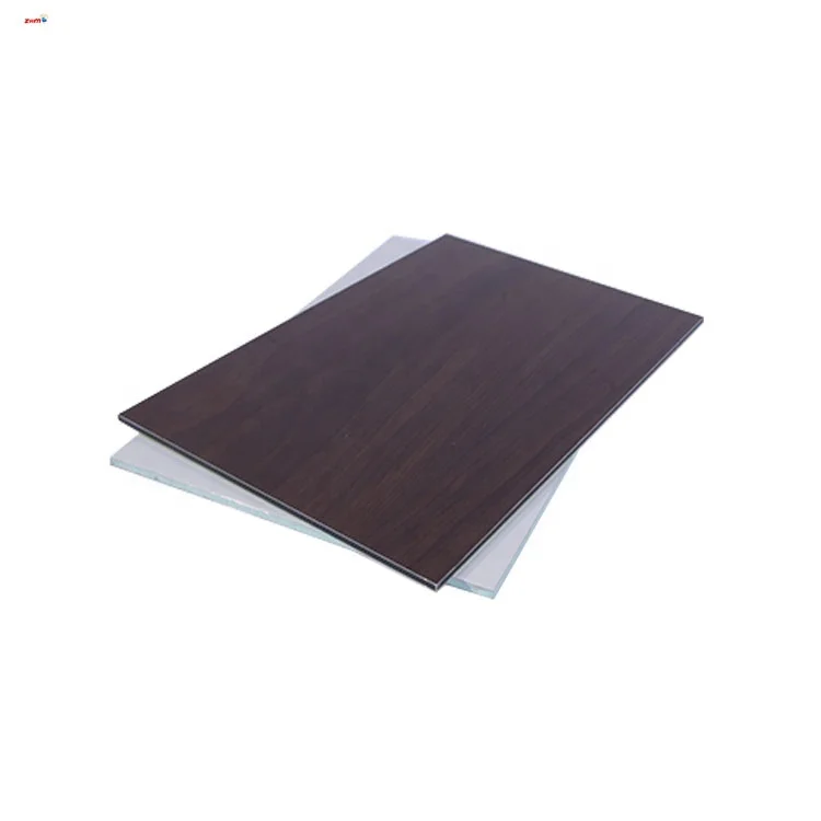 aluminium polystyrene sandwich panel/wooden texture aluminium alucobond panel