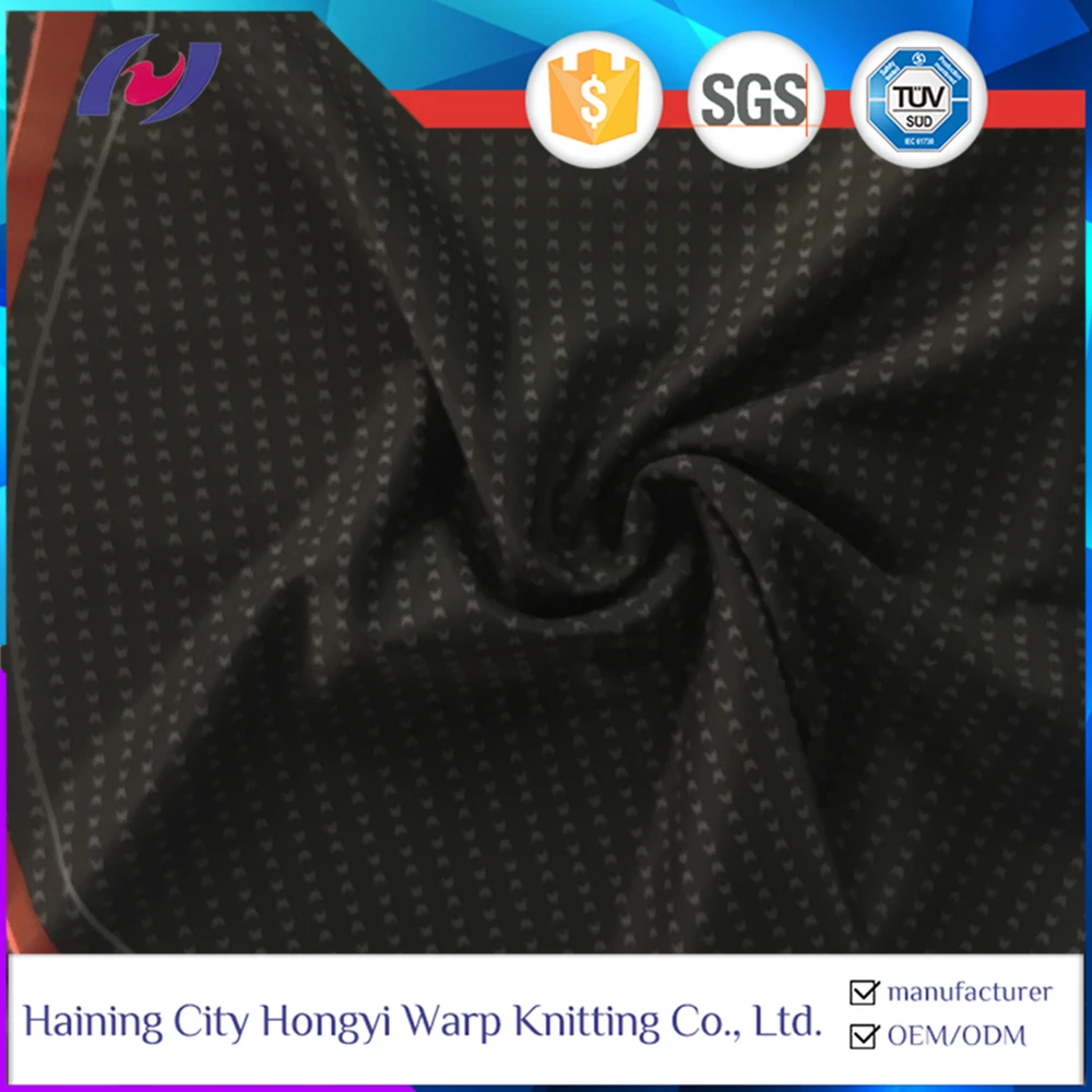 80% Polyamide 20%  Nylon Elastane Sport Wear Knit T-shirt Fabric