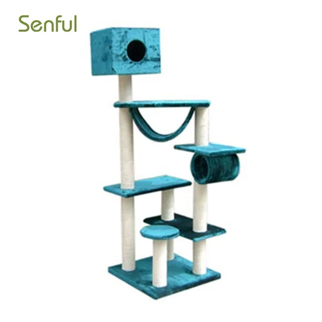 Cat Sisal Big Climbing Scratch Condo Furniture Tower  Condo Furniture Tower