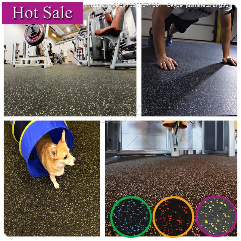 Лидер продаж, спортивный резиновый коврик высокой плотности, плитки для тренажерного зала/резиновые напольные рулоны для тренажерного зала