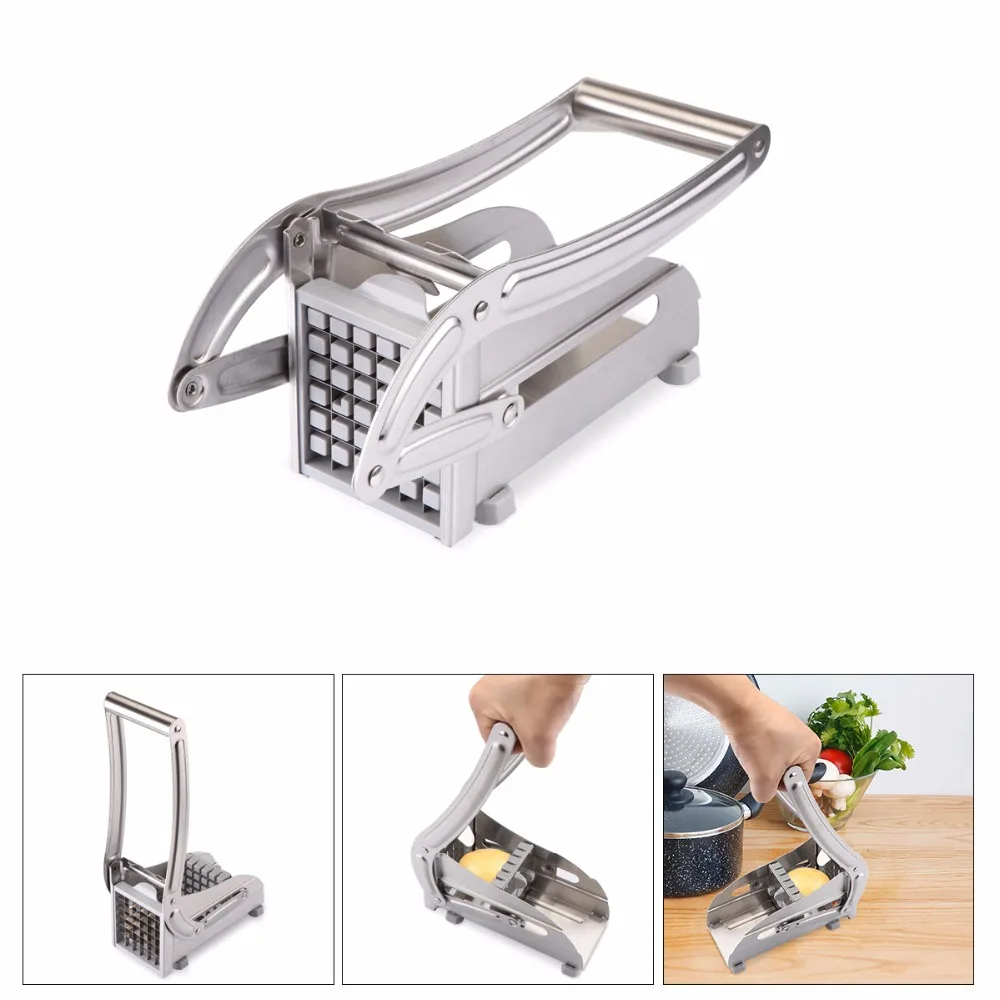 Stainless Steel Potato Chips Cutter Machine French fry Spiralizer