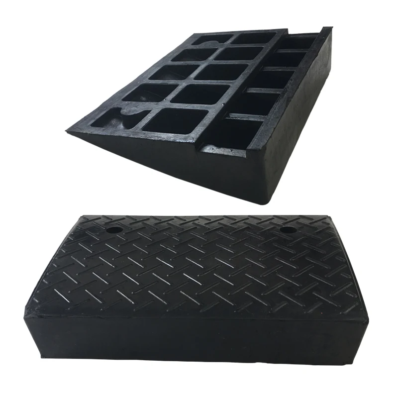 10cm High Heavy Duty Rubber Traffic Car Ramps Kerb Ramp Driveway Curb Ramp