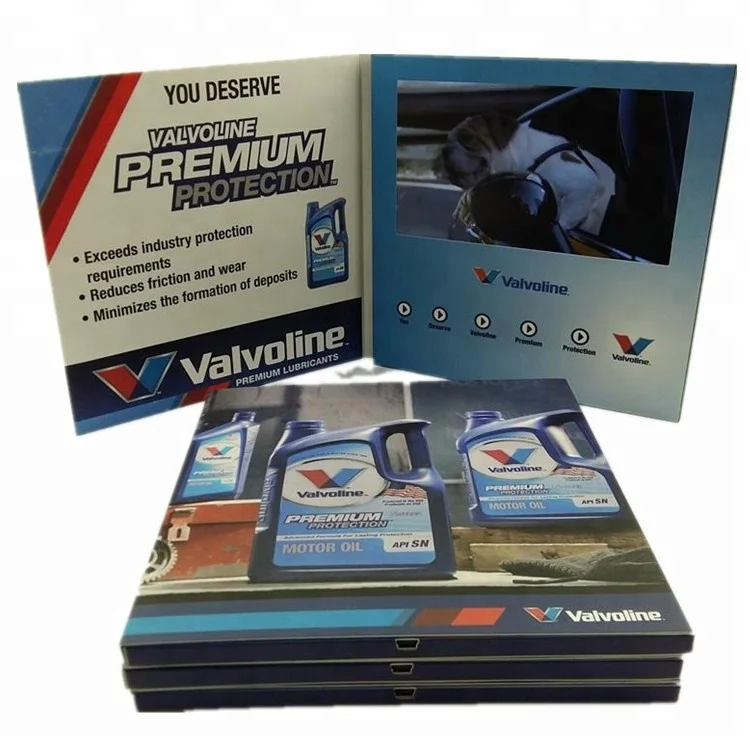 Digital Video Greeting Gift Box with Custom Sound and Music, featuring LCD screen from 5 inches to 10.1 inches