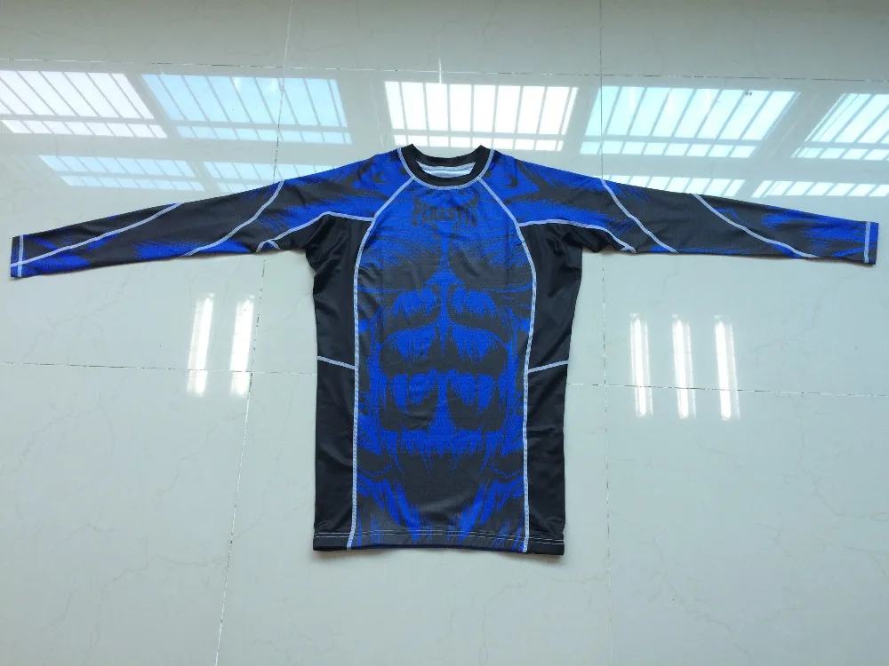 Wholesale Custom Full Sublimation Long Sleeve Anti-uv Surfing Rash Guards