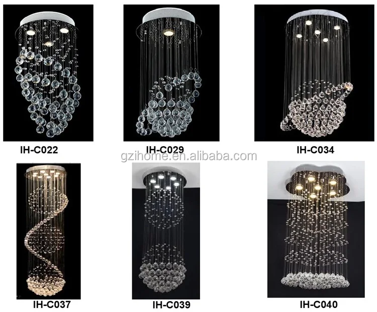 Candlestick crystal chandeliers modern water drop crystal drops for chandeliers