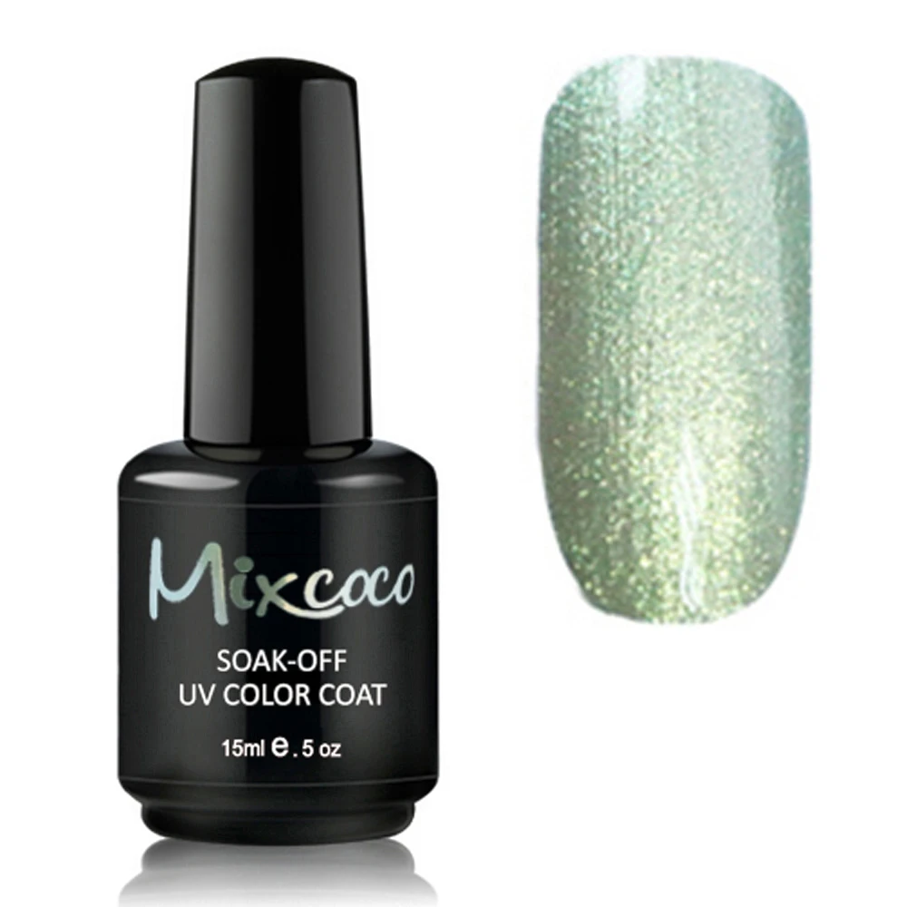 OEM uv gel polish Chameleon gel bling color soak off nail gel polish 24 colors 15ml free samples