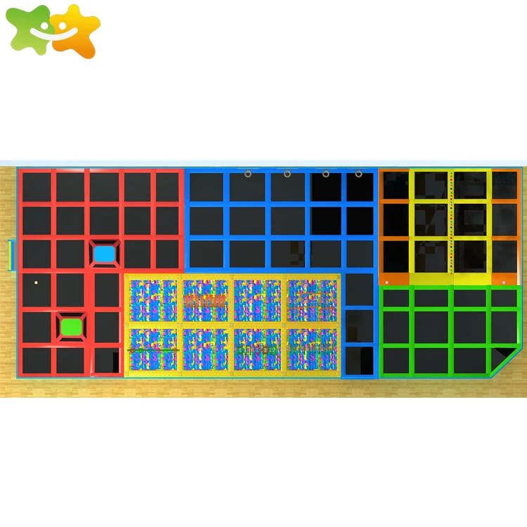 Bungy Trampoline indoor Batut Trampoline Fitness Trampoline With Handle