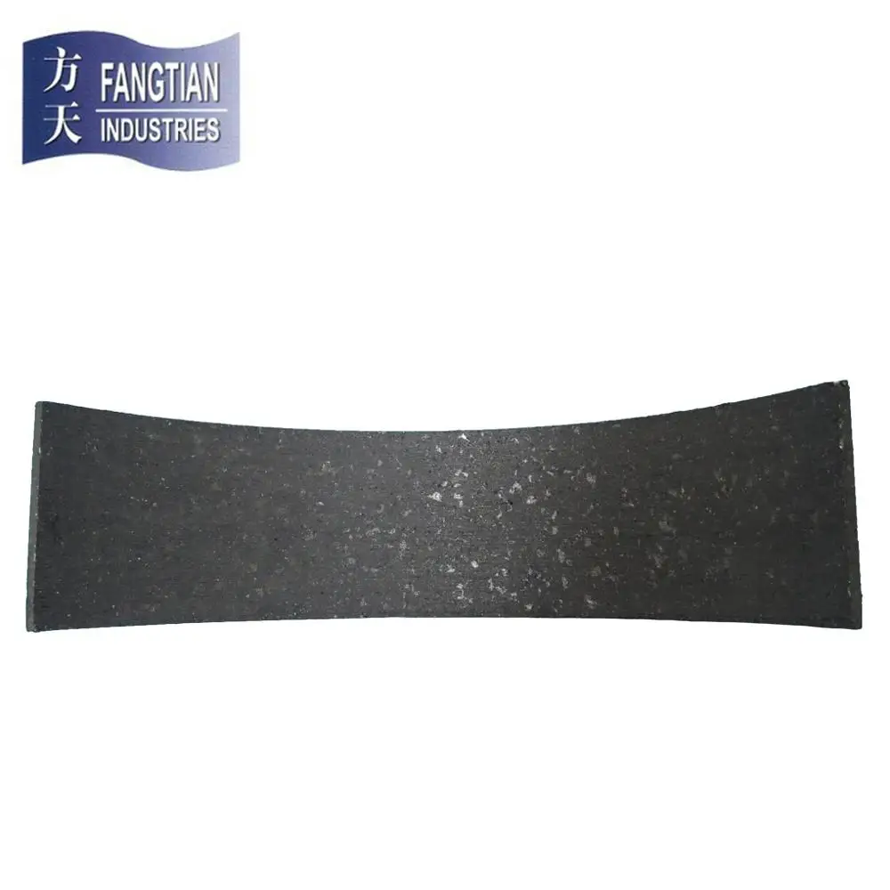 Drum brake lining material for truck with factory price