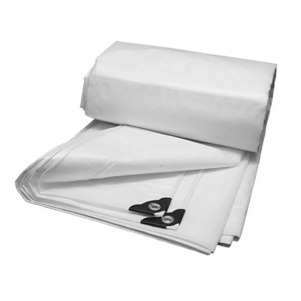 Double white PE Tarpaulin Factory for Truck and Tent tarpaulin