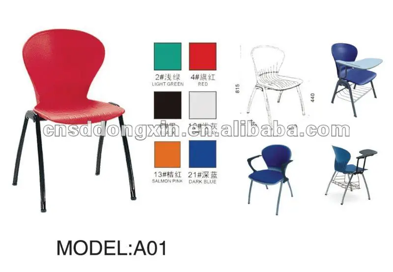 powerful and elegant school library chair with new style