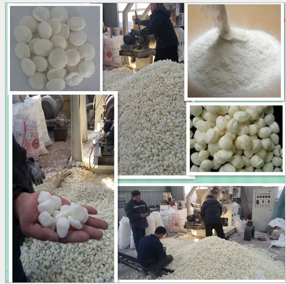 Twin screw extruder modified starch extrusion machine processing line