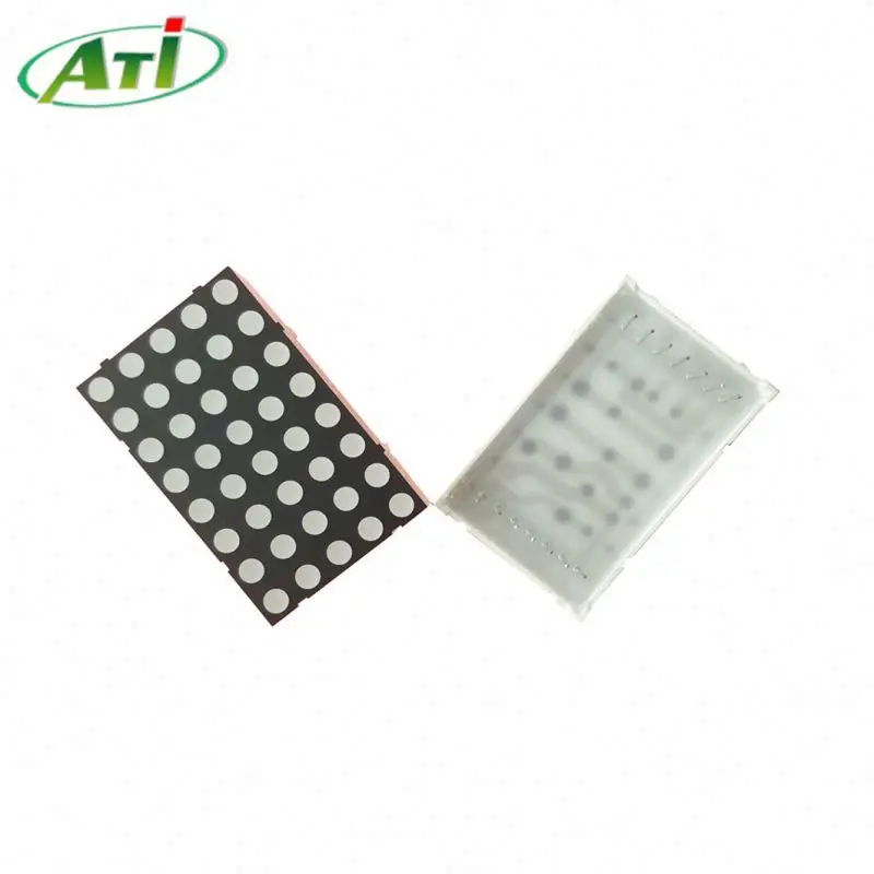  Красный квадратный 7x11 точечный матричный дисплей ATIing led 11x7 для лифта cc