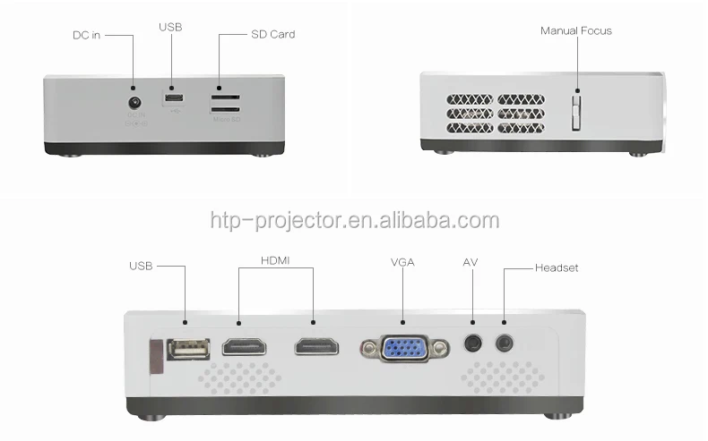 LED Projector Cheap Mini Portable Projector Android Mini Projector