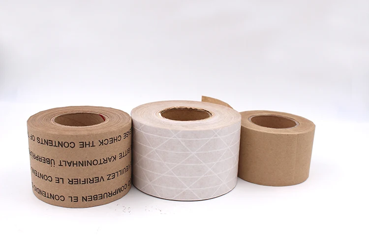Good Strong Adhesive Fiberglass Reinforced Security Kraft Paper Tape