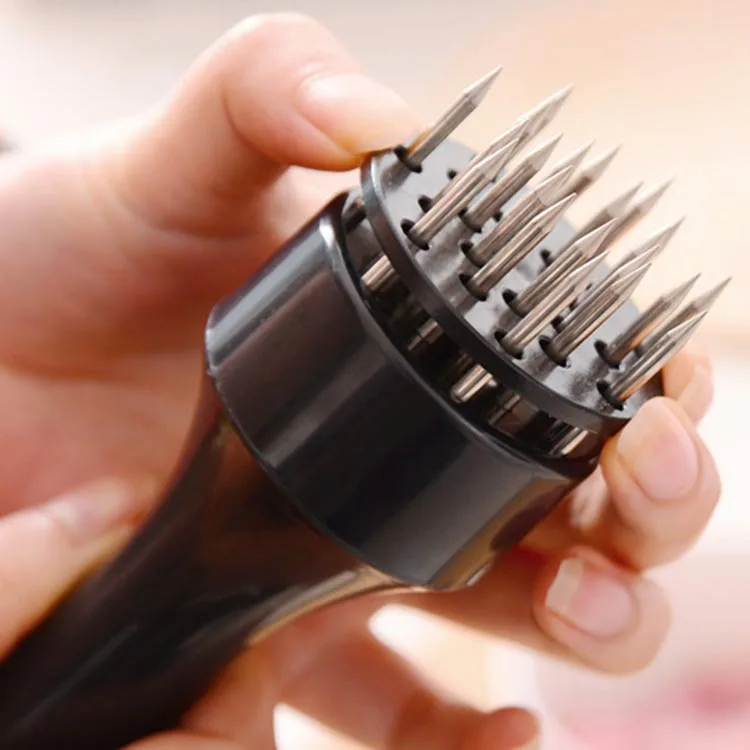 Dese нержавеющая сталь Мясо Tenderizer ручная игла Профессиональные Кухонные гаджеты еда готовка мясо инструмент Аксессуары Оптовая