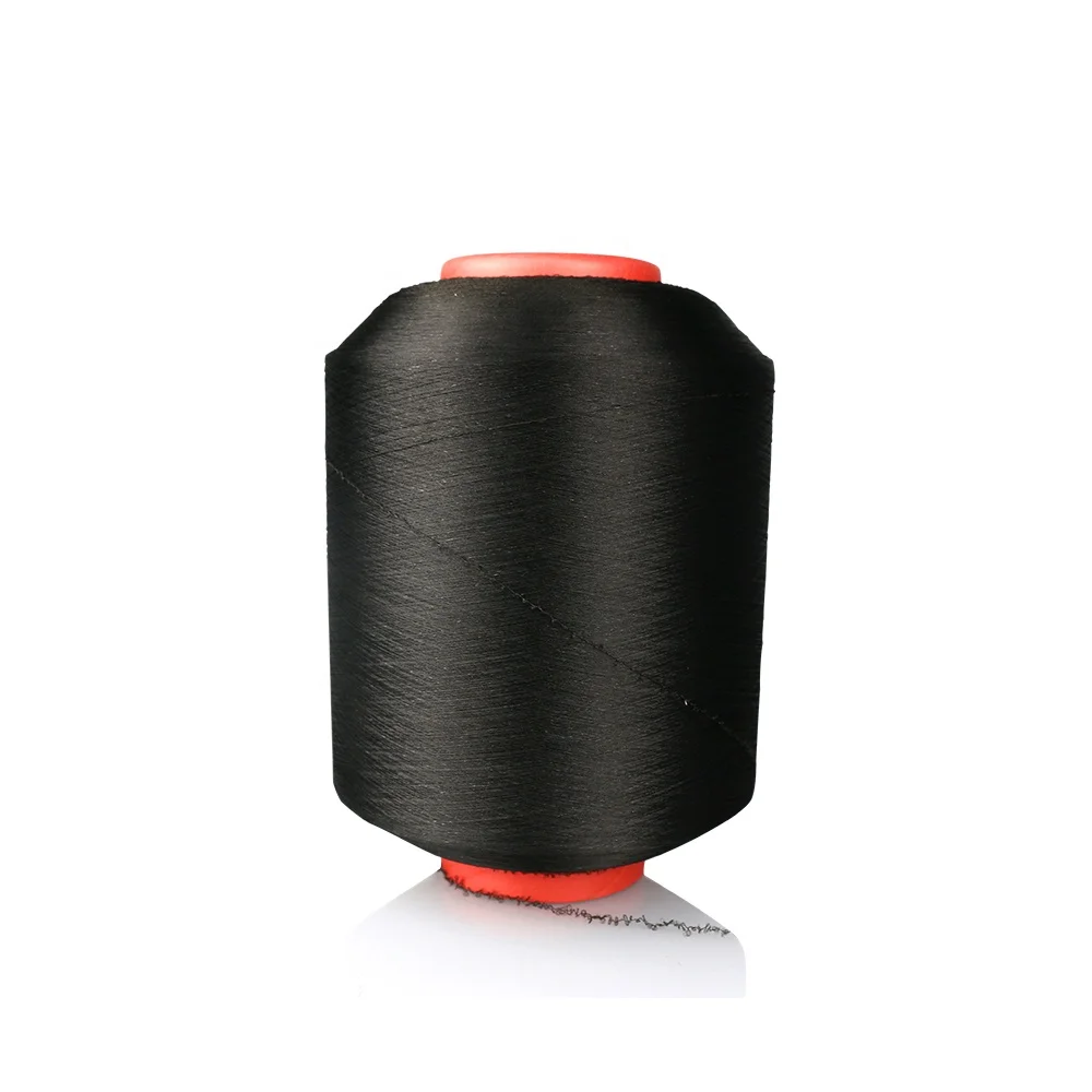 Dyed pattern and knitting used polyester spandex covered yarn from china