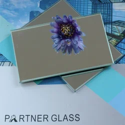 One Way 3 MM 3.5 MM 5 MM Decorative  Bathroom Wall   Aluminium  Mirror Glass