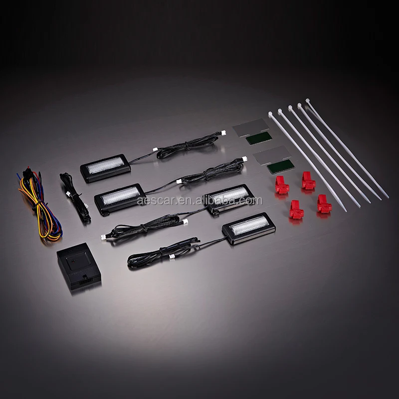 AES colorful car accessories auto parts foot well lighting LED ambient Atmosphere lamp Interior Mood Lighting