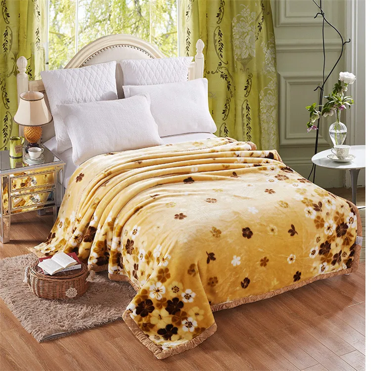 New Style Mink Knitted Turkish Mink Koyo Korea Made In China Blanket