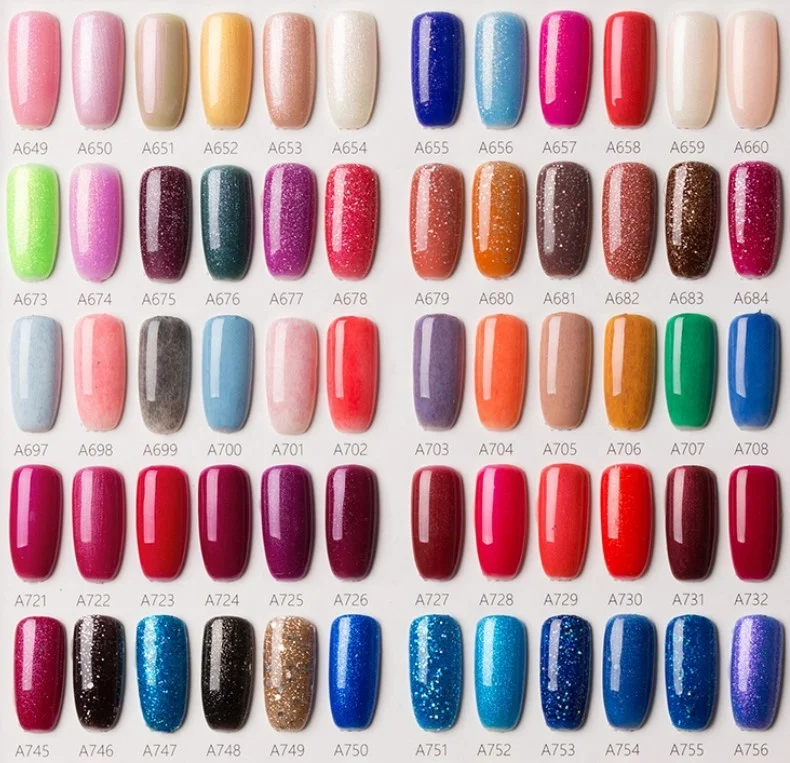 Melason New Wholesale OEM Private label UV Gel Nail Polish Set Environmental  Bottle for  Beauty Salon