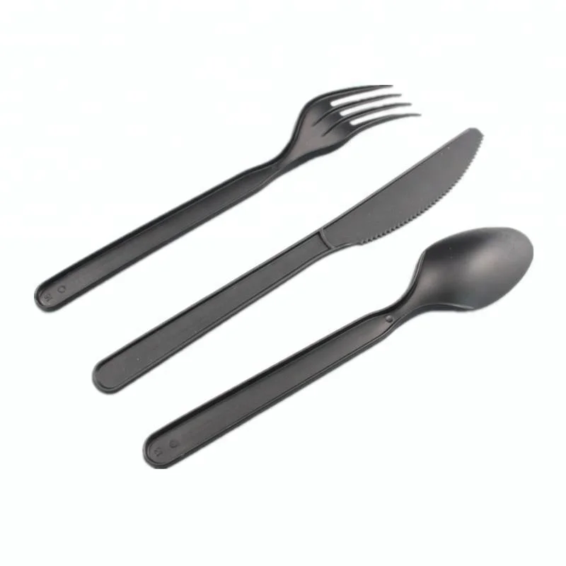 100% Biodegradable Eco-friendly Disposable Wholesale Plastic PLA Cutlery