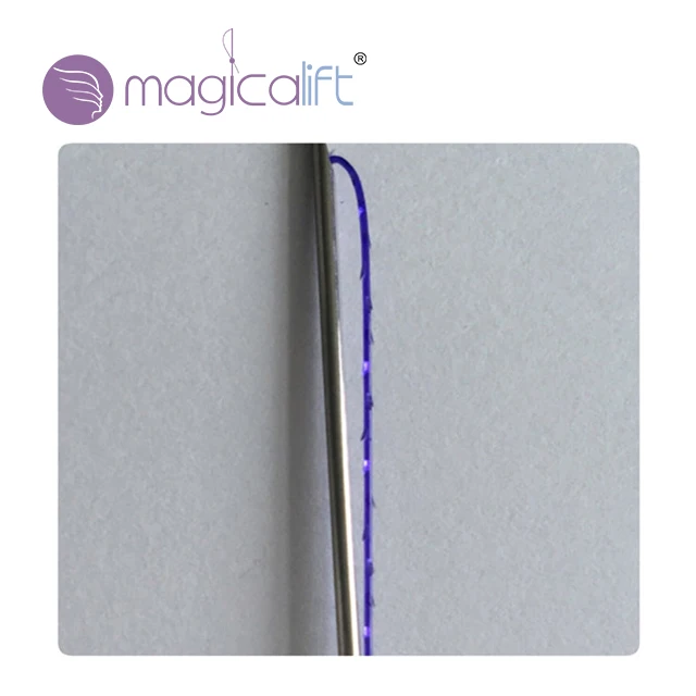 
Disposable absorbable PDO polydioxanone surgical suture thread with needle 