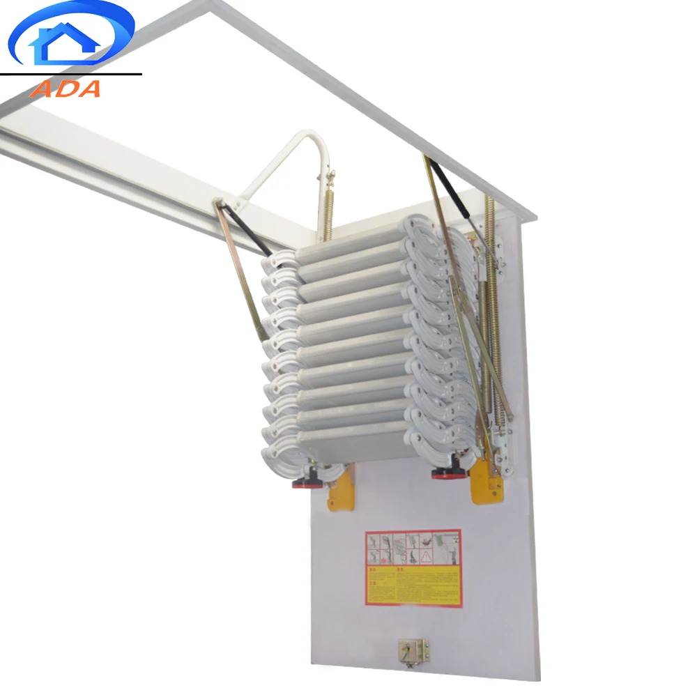Hideaway Telescoping Pull Down Attic Ladders